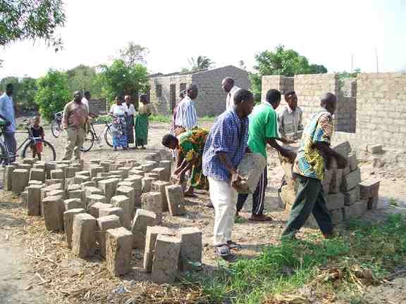Construction in Burundi